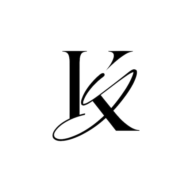 Vector ky luxury logo