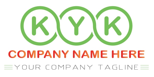 KYK brief logo ontwerp