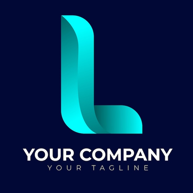 L Letter Logo Design