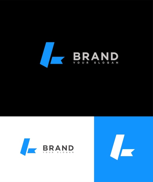 L Letter Logo Icon Brand Identity Sign L Letter Symbol Template