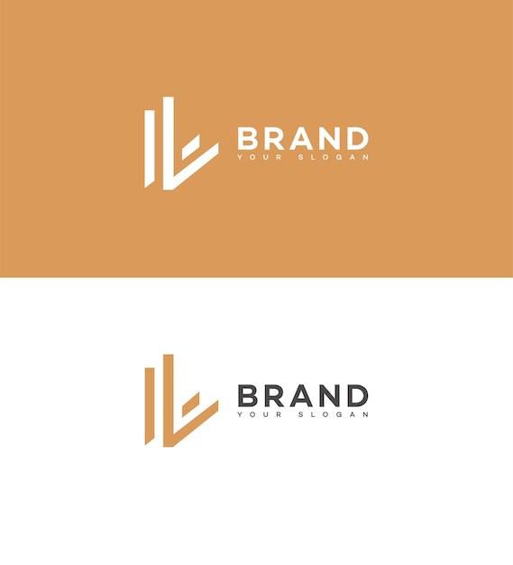 L letter logo icon brand identity sign l letter symbol template