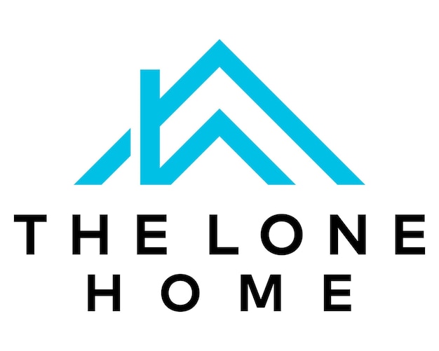L буква монограмма дизайн логотипа дома недвижимости