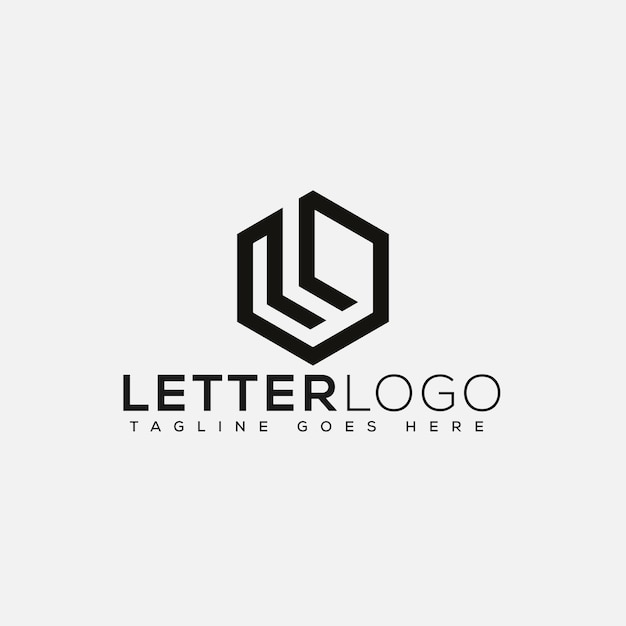 Vector l logo ontwerp sjabloon vector grafische branding element