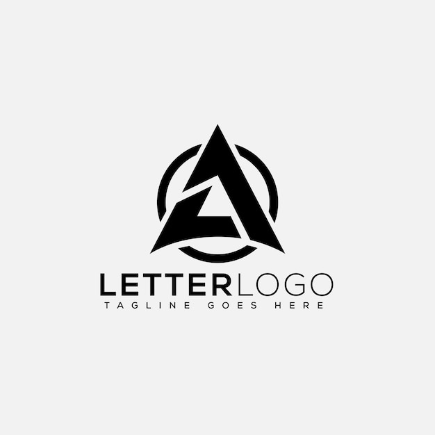 LA Logo Design Template Vector Graphic Branding Element