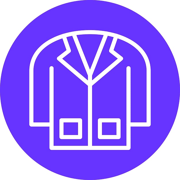 Lab Coat Icon Style