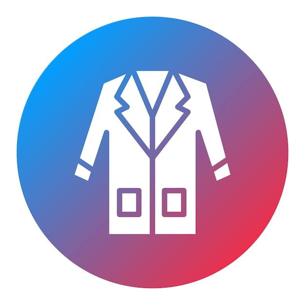 Lab coat icon vector image can be used for lab