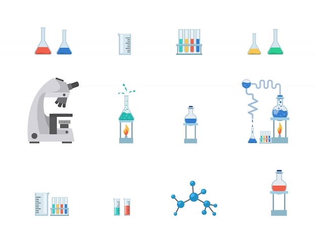 Lab equipment set