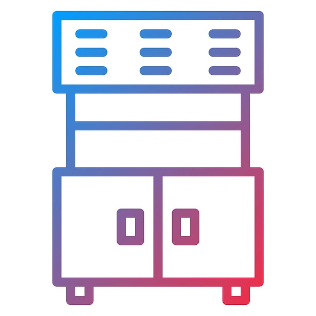 ベクトル lab fume hood アイコン ベクトル画像 仮想ラボに使用できます