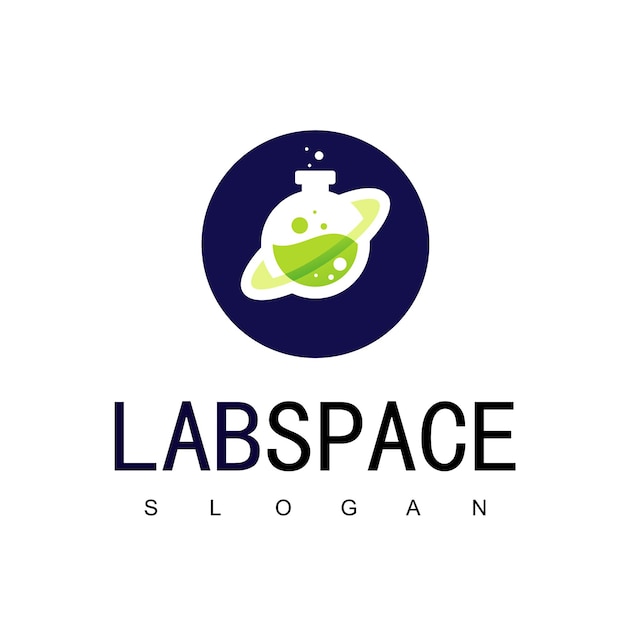 Lab Space Logo Design Template