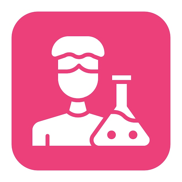 Lab technician icon vector image can be used for lab