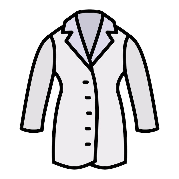 Vector lab uniform icon