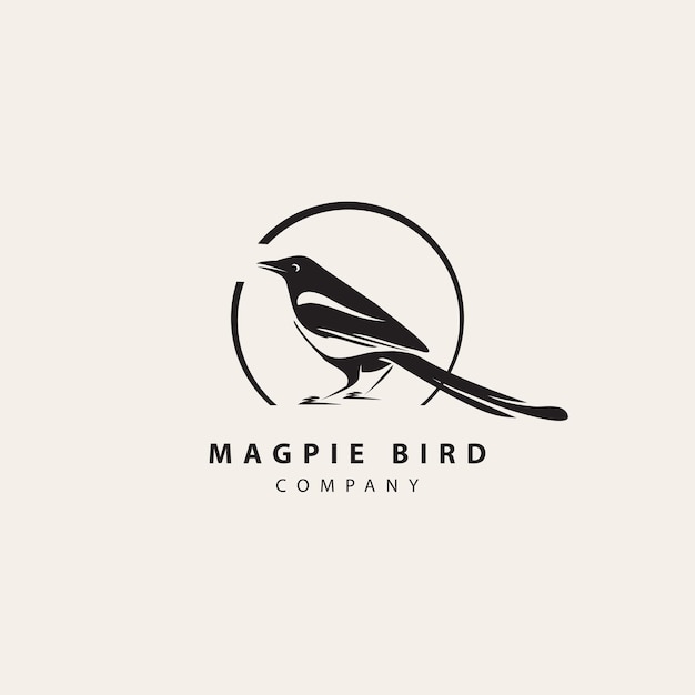 label for company with magpie