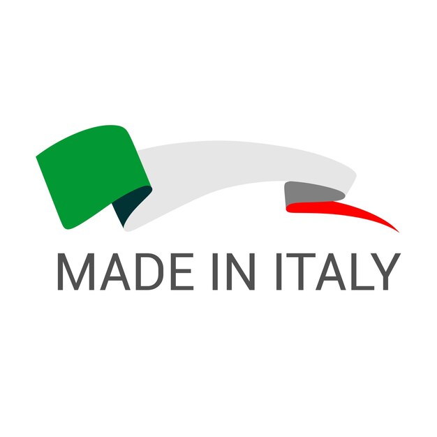 Label of made in italy