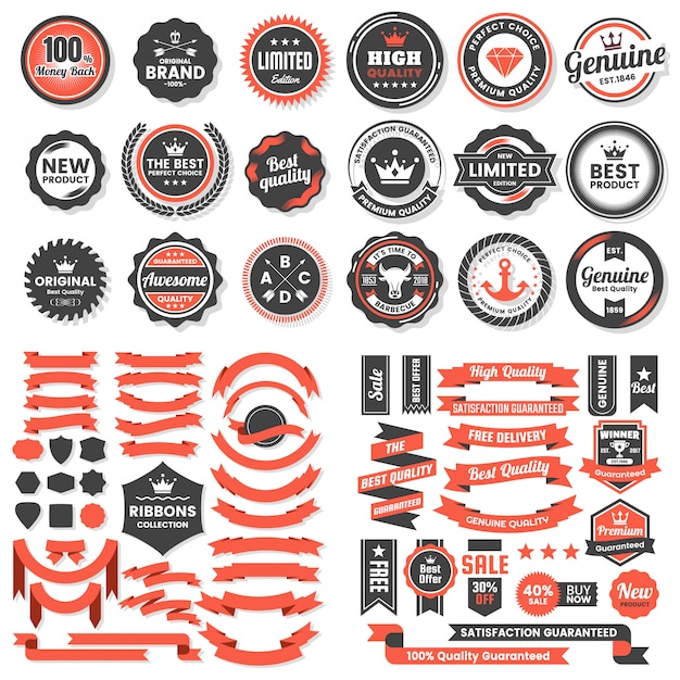 Vector label set