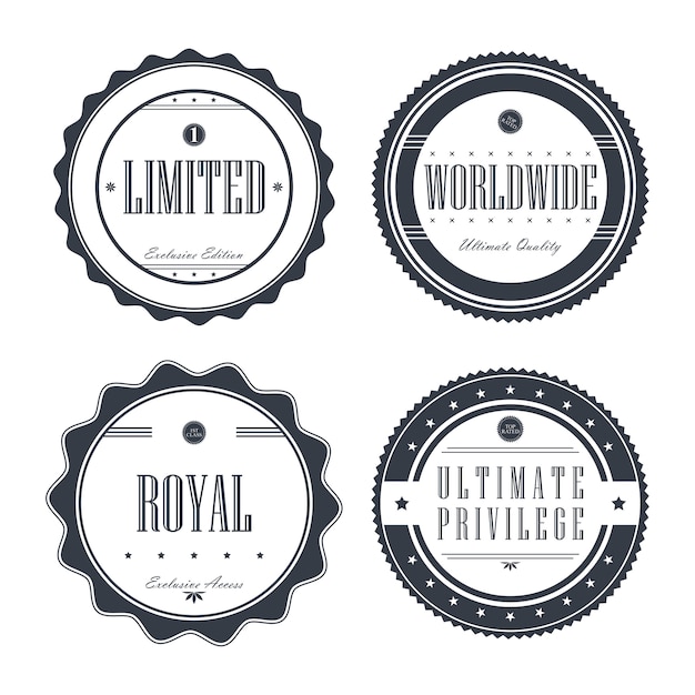 Vector label sticker vector