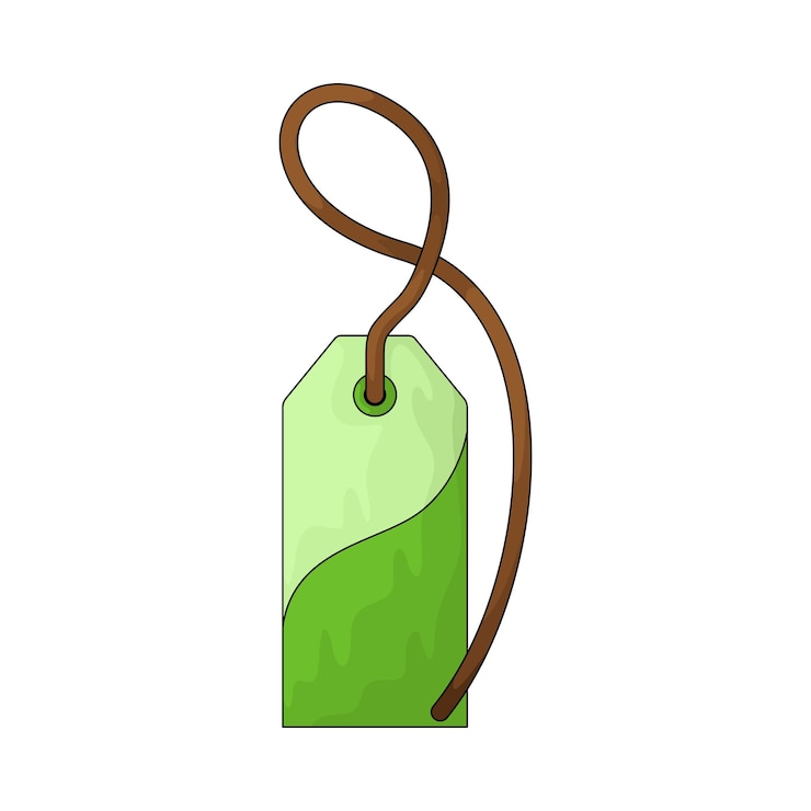 Vector label tag