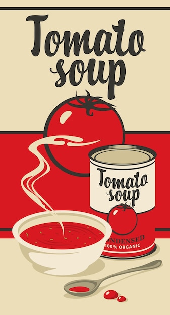 Label for tomato soup