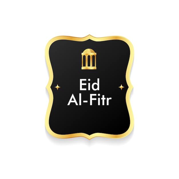 Labels for the Eid-Al-Fitr celebration