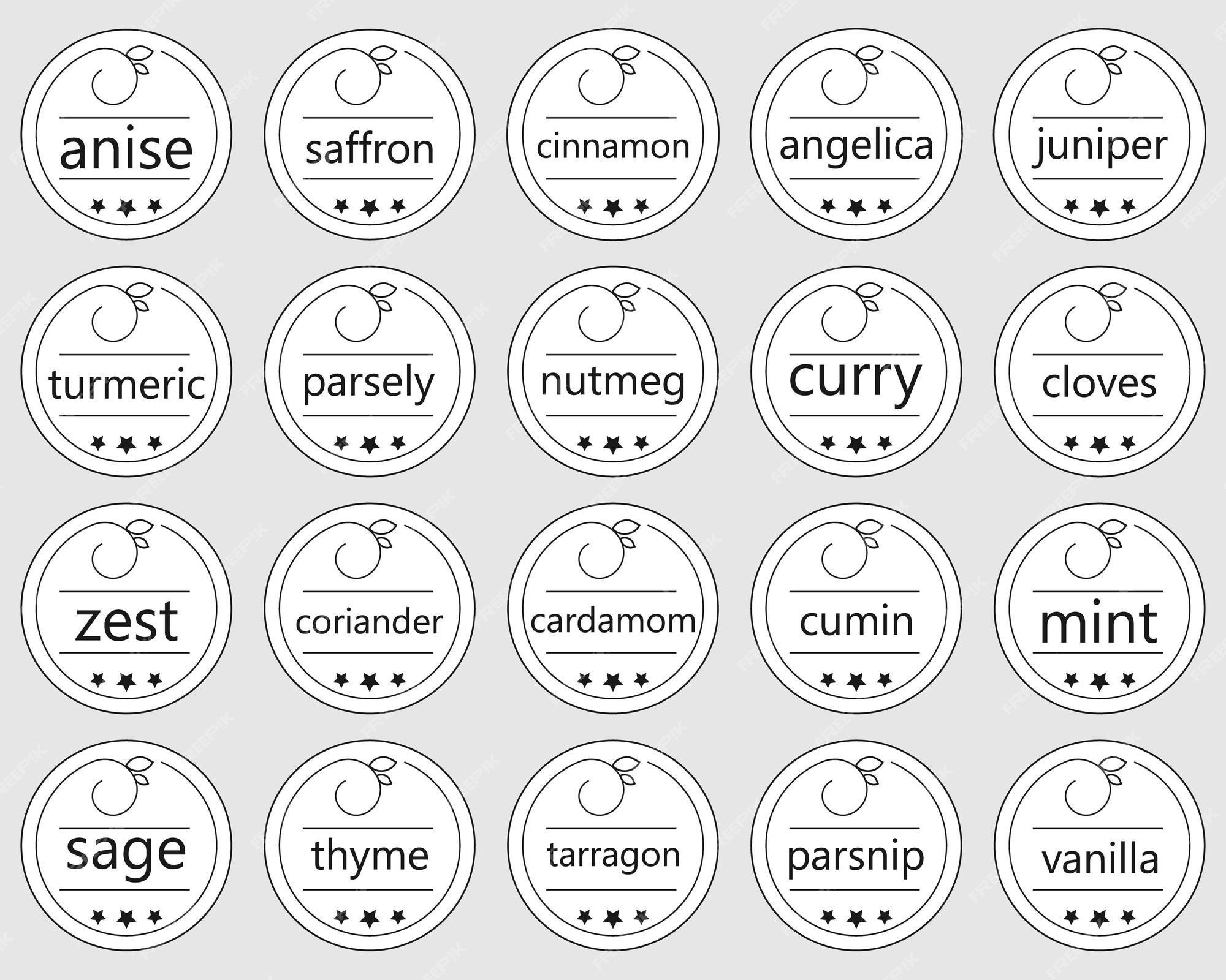 premium-vector-labels-or-stickers-for-jars-of-spices-and-herbsset-of