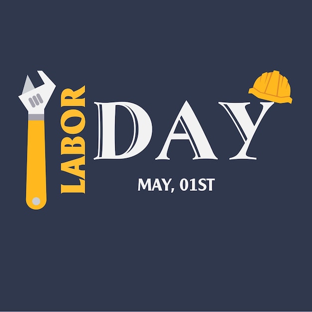 Vector labor day, 01.05,poster, illustration, clipart