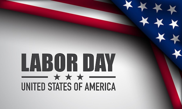 Labor Day Background Design