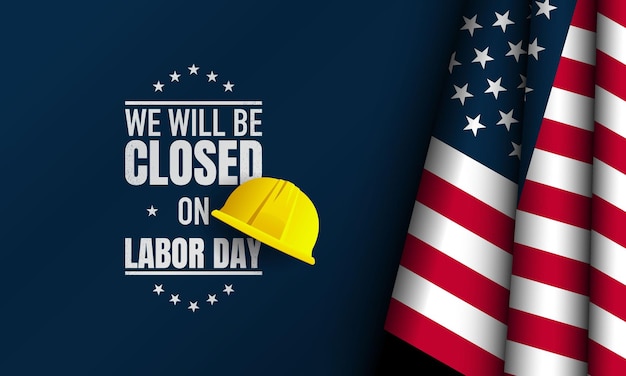 Labor Day Background Vector Illustration