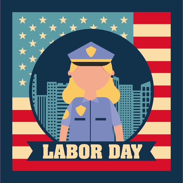 Labor day card