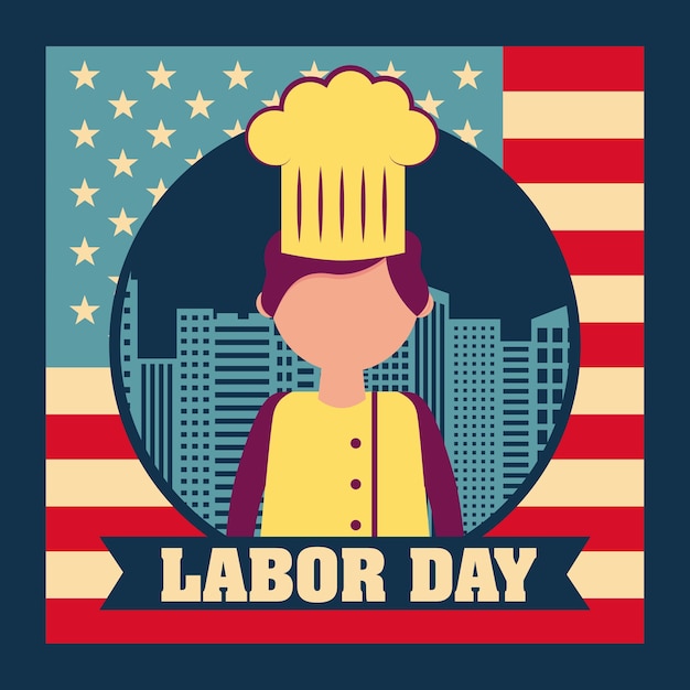 Labor day card