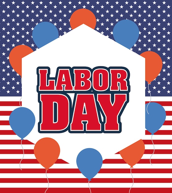 Labor day card