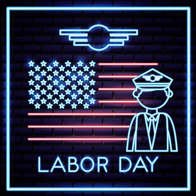 Labor day card