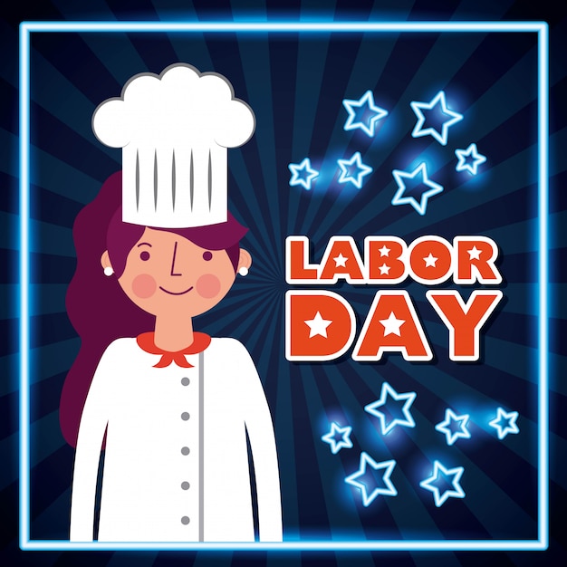 Labor day card