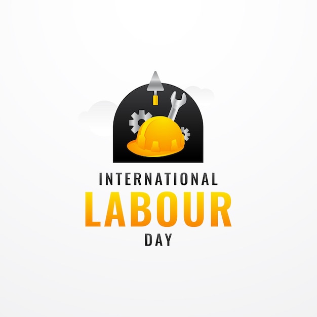 Labor Day Design voor internationaal moment