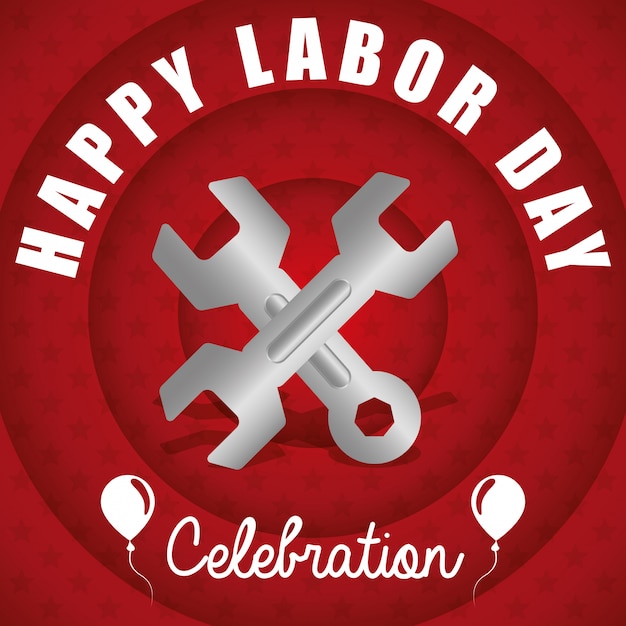 Vector labor day design.