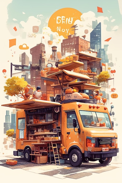 Labor Day Food Truck Festival Poster Premium AI generated Vector labor-day-food-truck-festival-poster-premium-ai-generated-vector