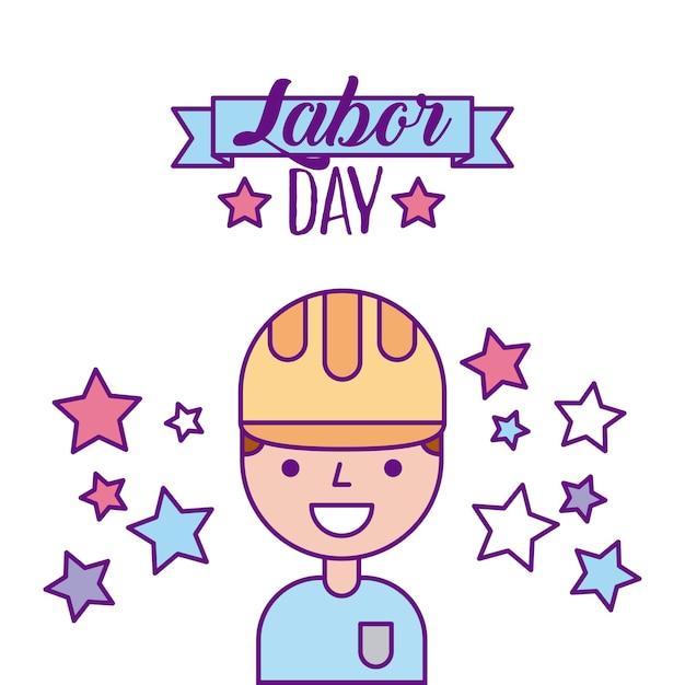 Vector labor day job