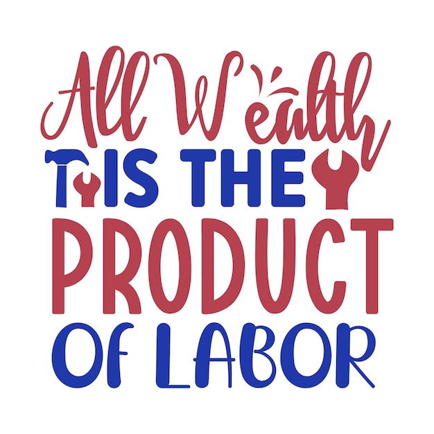 Vector labor day svg design