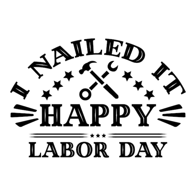 Labor day svg design