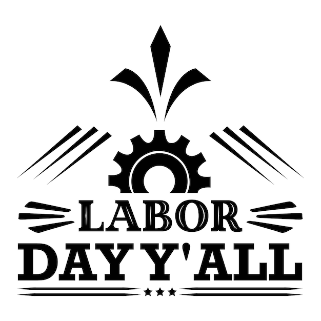 Labor day svg design