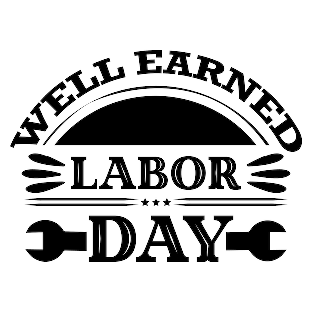 Labor day svg design