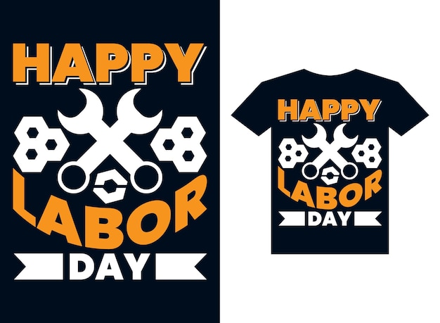 Labor day t shirt design concept