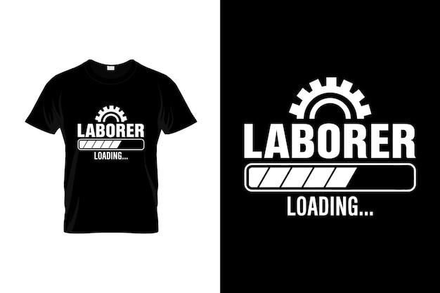 T-shirt del labor day design o poster del labor day design o illustrazione del labor day