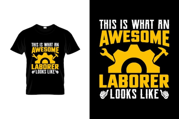 Labor day T-shirt Design or Labor day poster Design or Labor day illustration