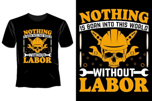 Labor Day T Shirt Design