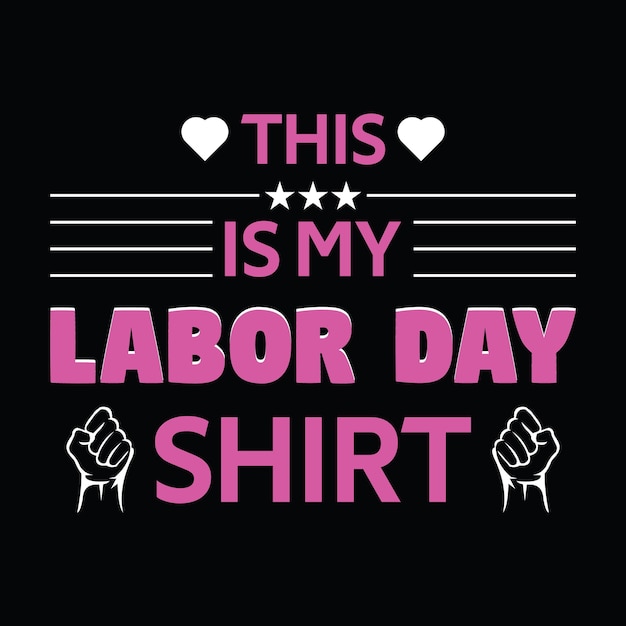 labor day t shirt design