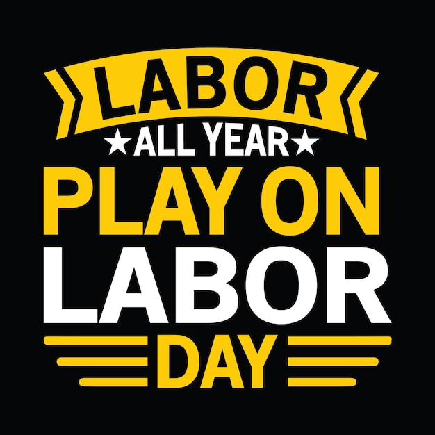 Дизайн футболки «День труда»