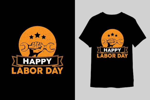 Labor day tshirt design