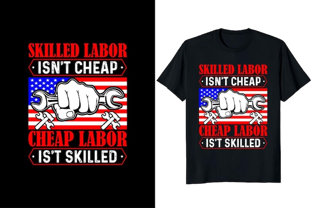 Labor Day tshirt design