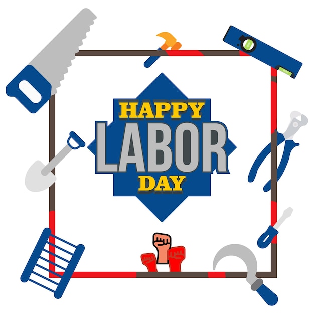 labor day unique vector for t shirt or pod site