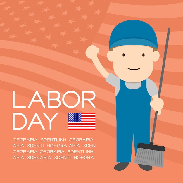 Premium Vector Labor day of united states of america