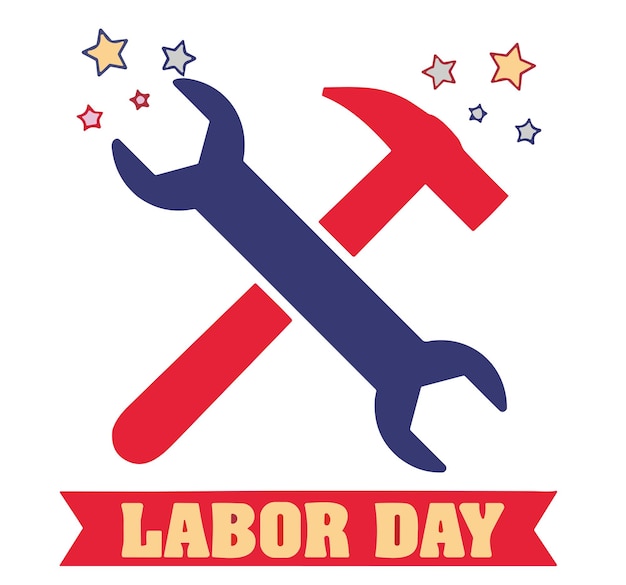 Labor Day Vector Happy Labor day vector for Labor day tshirt